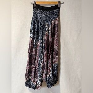 Bohemian Harem Pants/Skirt - Multicolor
